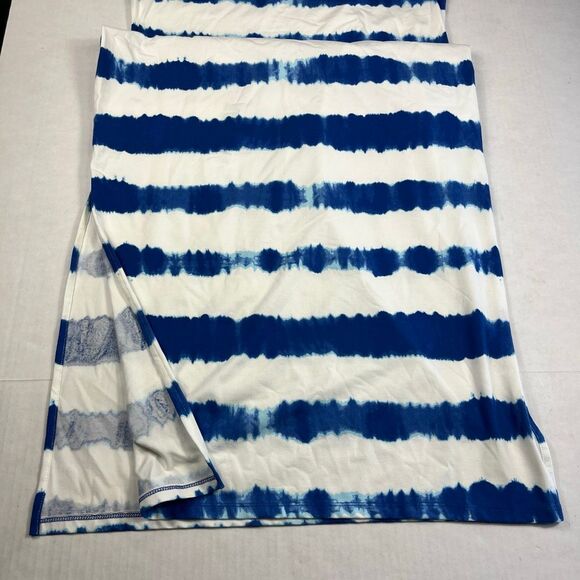 Lauren Ralph Lauren Maxi Tank Dress Tie Dye Sleeveless Beachy Resortwear XL NEW - Picture 5 of 13